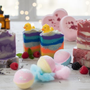 Soap + Bath Bomb Duo